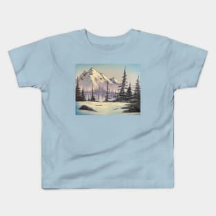 Winter Mountain Kids T-Shirt